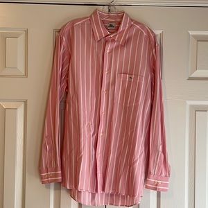LACOSTE - Men’s L/S Dress Shirt - Size 42 (comparable to men’s large)